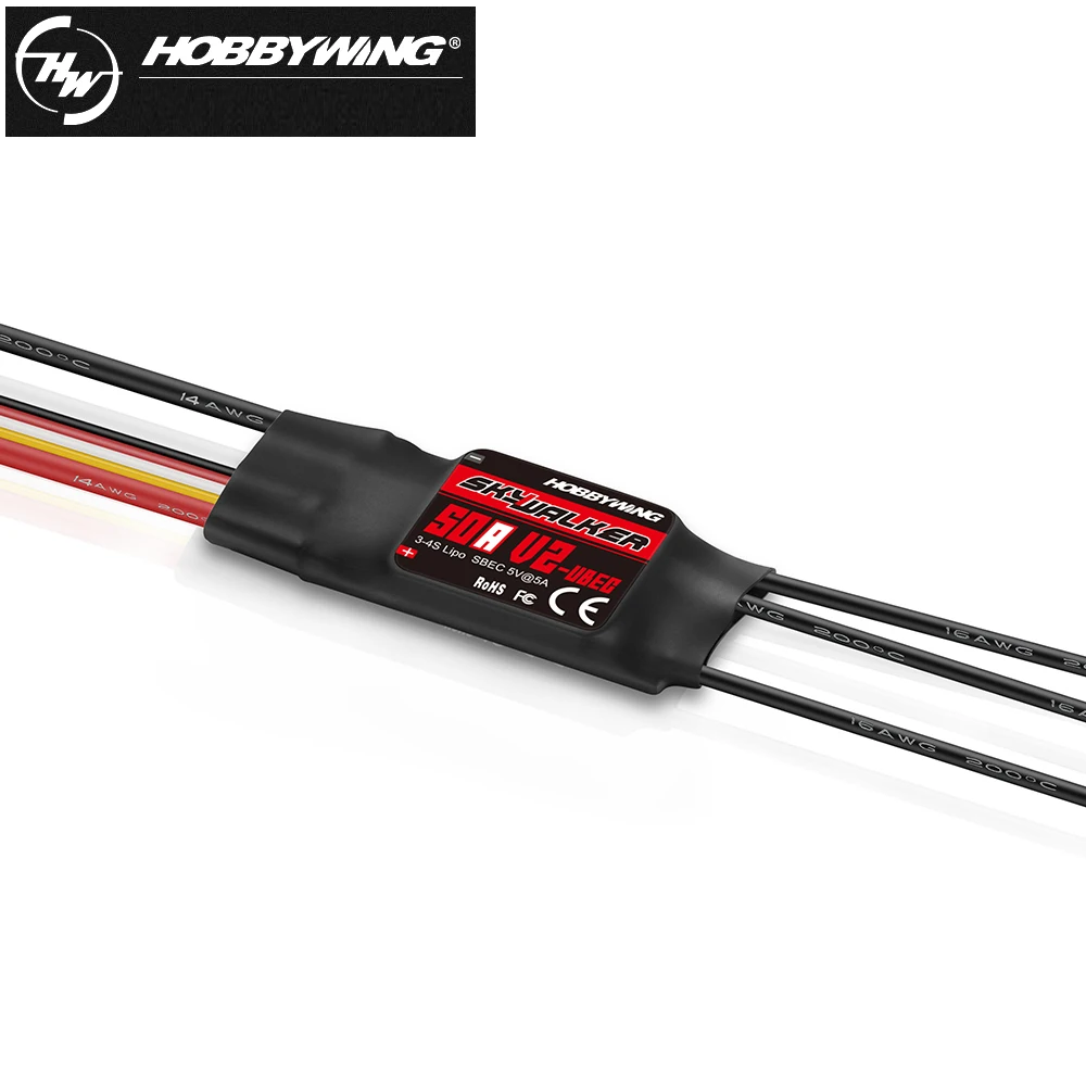 High-Performance Speed Controller ESC With UBEC for RC Drones and Aircraft