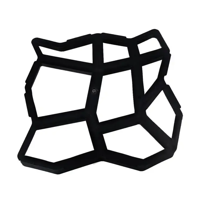 Professzionális Erős Műanyag Barkácsgyártó Újrahasznosítható Penész Beton Cement Kő Kert Lépcsőzetes Útburkolat Újrafelhasználható - Image 5