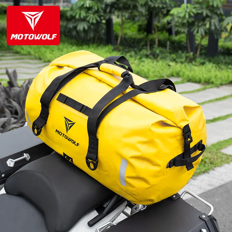 

Motorcycle Bag 66L 40L 90L Waterproof Tail Bags Back Seat Bag Travel Bag Luggage Rear Seat Pack Bag Universal Motorcycle Bag For