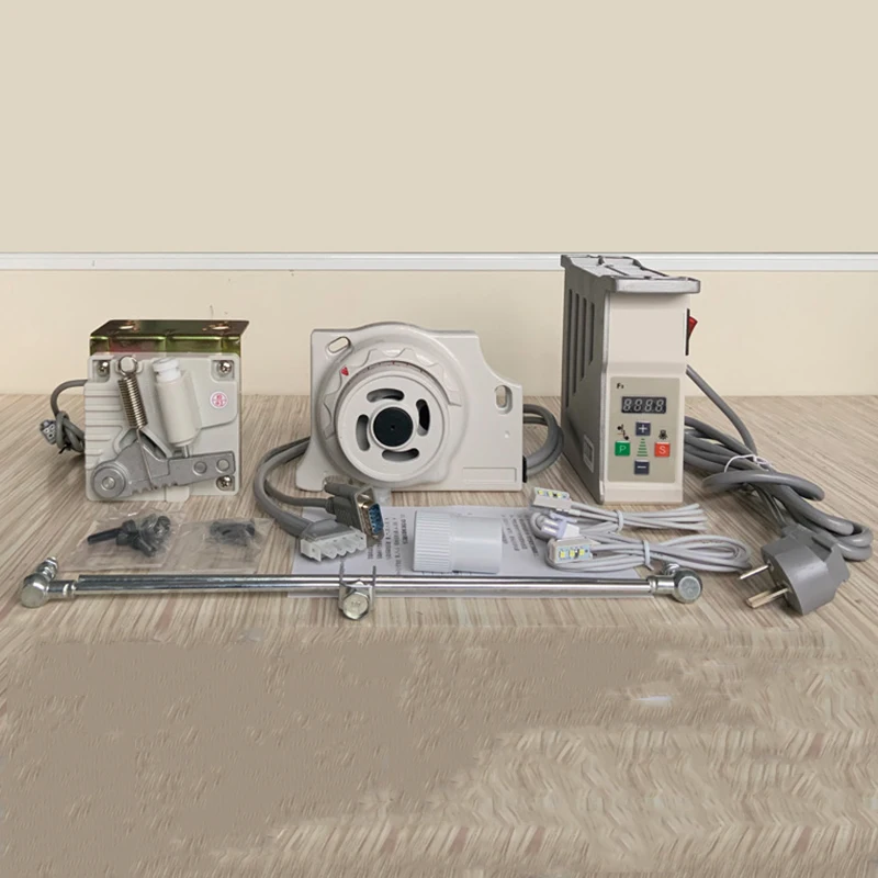 550W Industrial Sewing Machine Servo Motor with Needle Positioner Pure