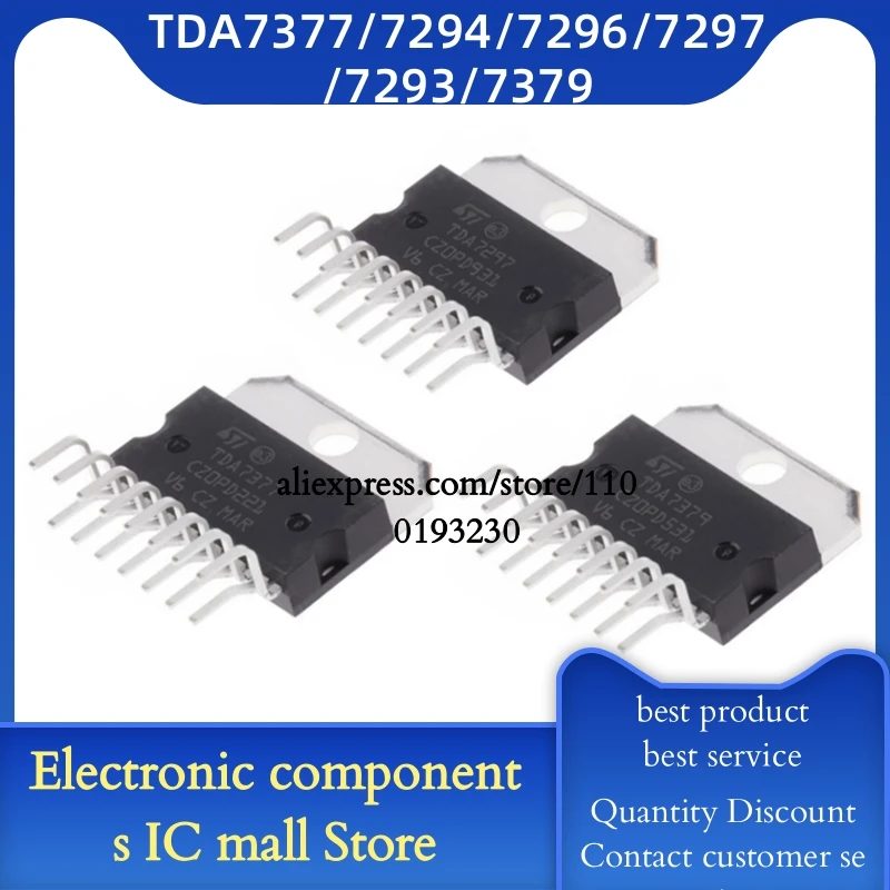 1PCS-LOT-TDA7377-7294-7296-7297-7293-7379-7265-YD7377-IC-AMP-CLASS-AB ...