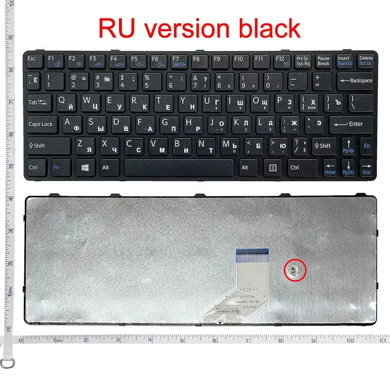 Touche De Clavier AZERTY Pour SONY VAIO SVE15 / SVE17 - Version BLANCHE - Occasion Avec Mécanisme