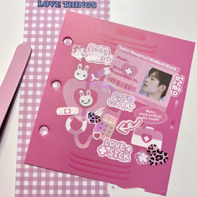 New Style Sticker Book Guca Stickers, Decorating Patterns, Scrapbooking  Materials Bubble Stickers, Notebook