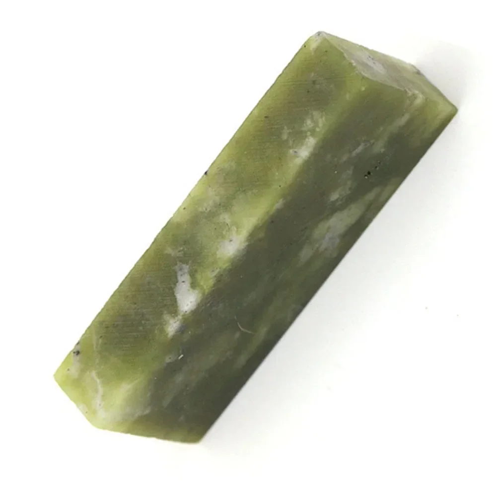 Kitchen Knife Sharpener 12000Grit Natural Green Agate Sharpening Stone Fine Whetstone Grinder Kitchen Knifes