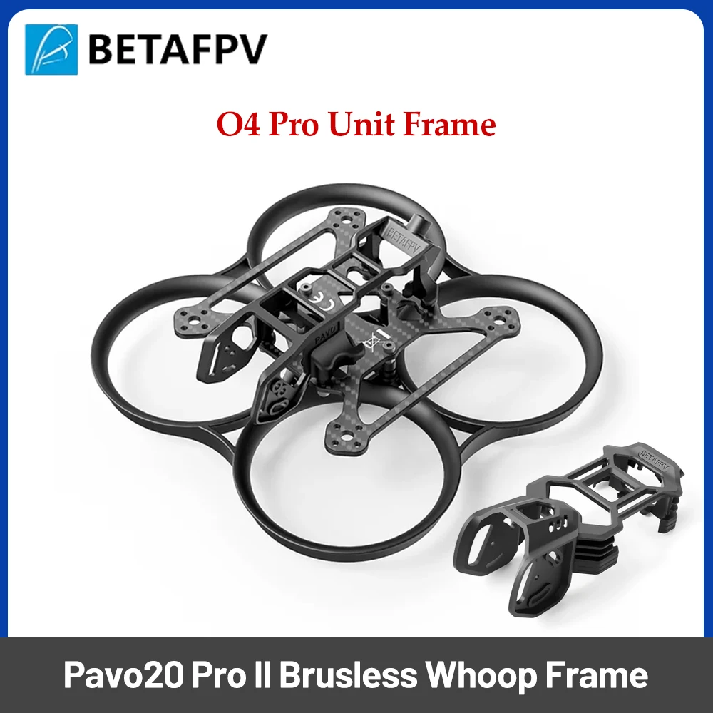 เฟรมโดรน BETAFPV Pavo20 Pro II ไร้แปรงถ่าน พร้อมโครงยึด O4 Pro และขายึด HD VTX