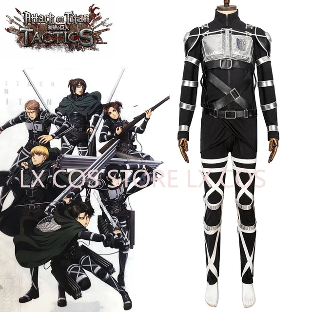 The Final Season 4 Attack on Titan Cosplay Shingeki no Kyojin Team Uniform  Levi Eren Costume Harness Armor Halloween Costumes - AliExpress