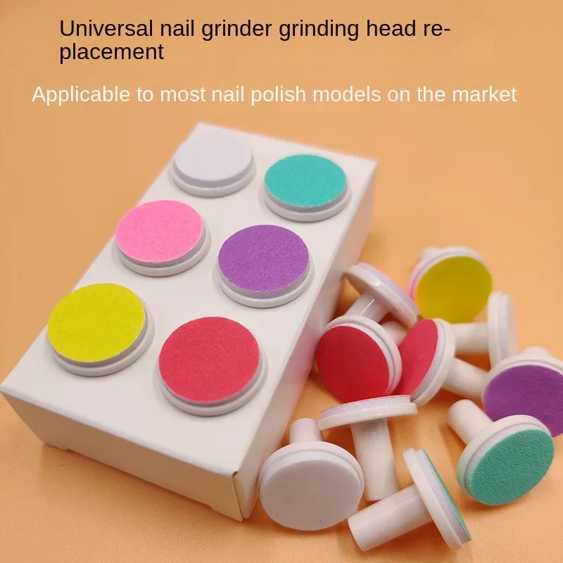 Nail Grinder 6 Grinding Head Replacement nail care kit nail grinder