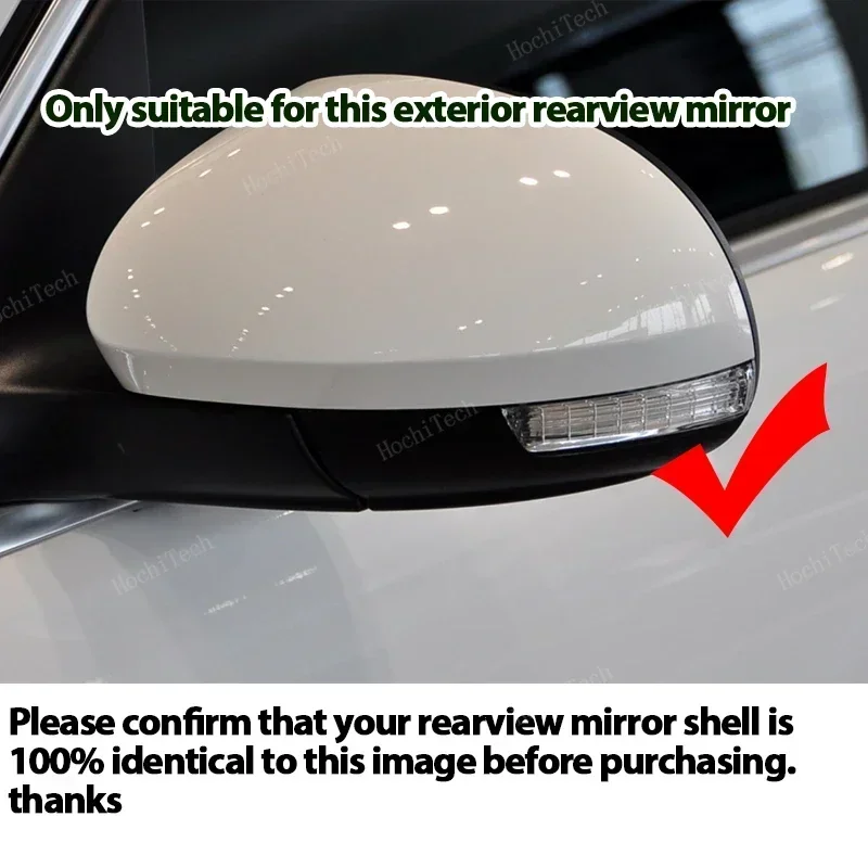 Lampeggiatore A LED Per Specchietto Retrovisore SX, Compatibile Con Seat Alhambra 710/711 (06/2010), VW Sharan 7N (05/2010-01/2016), Tiguan 5N (09/2007-01/2016), Senza Luce Pozzanghera - 3