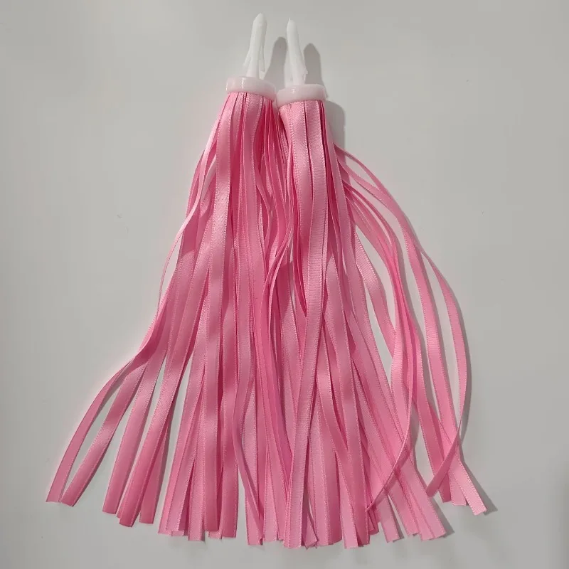 Kids Bicycle Handlebar Tassels Girls Boys Balance Scooter Colorful Streamers Bike Handlebars Decoration Ribbon Cycling Accessory bicycle handlebar tassels