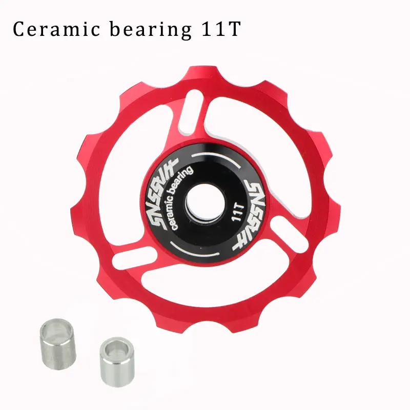 HASSNS Mtb Pulleys Bicycle Derailleur Metal Ceramics Bearing Road Mountain Bike Rear Derailleur Pulley Wheel 11T 13T Cycling - Image 20