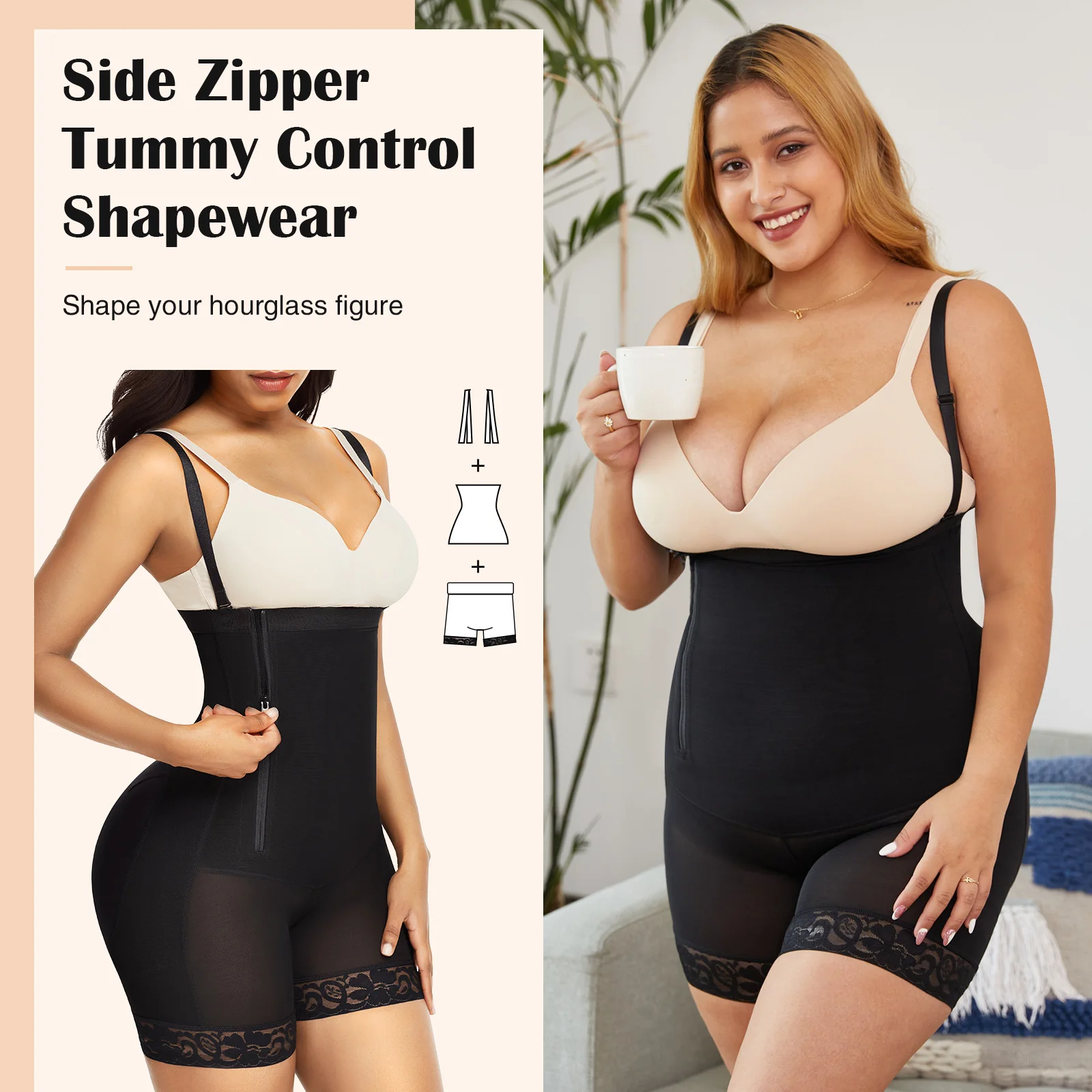 Colombian Girdle Woman Body Belly Shaper Corset Post Surgery Compression  Waist Trainer Flat Stomach Tummy Control Shapewear - Shapers - AliExpress
