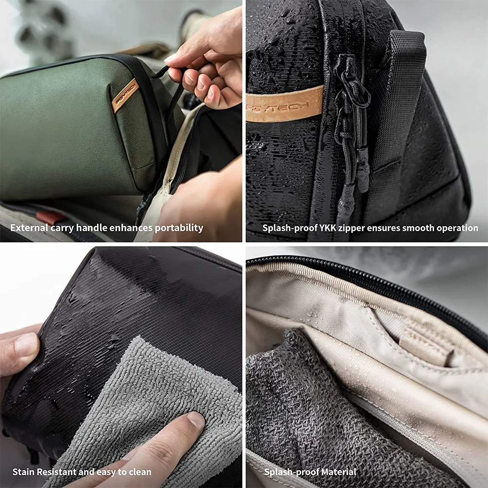 Pgytech-wash Pouch Hanging Toiletry Bolsa For Homem Kit Dopp Impermeável Travel Makeup Bolsa Organizador de Artigos de Higiene Pessoal e Cosméticos - Image 3