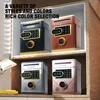 Electronic Touch Screen Piggy Bank Safety Password Mini Intelligent Music Counting Money Coin Bank ATM Banks Toys For Kids Gift 2