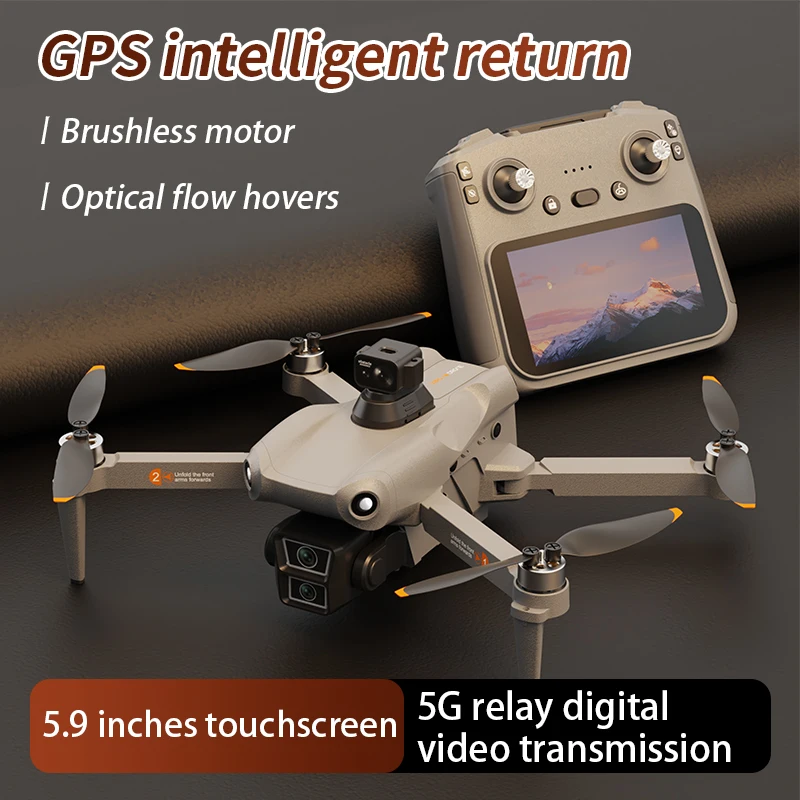 Professional 4K Wide Angle HD Camera Drone with GPS and Wifi