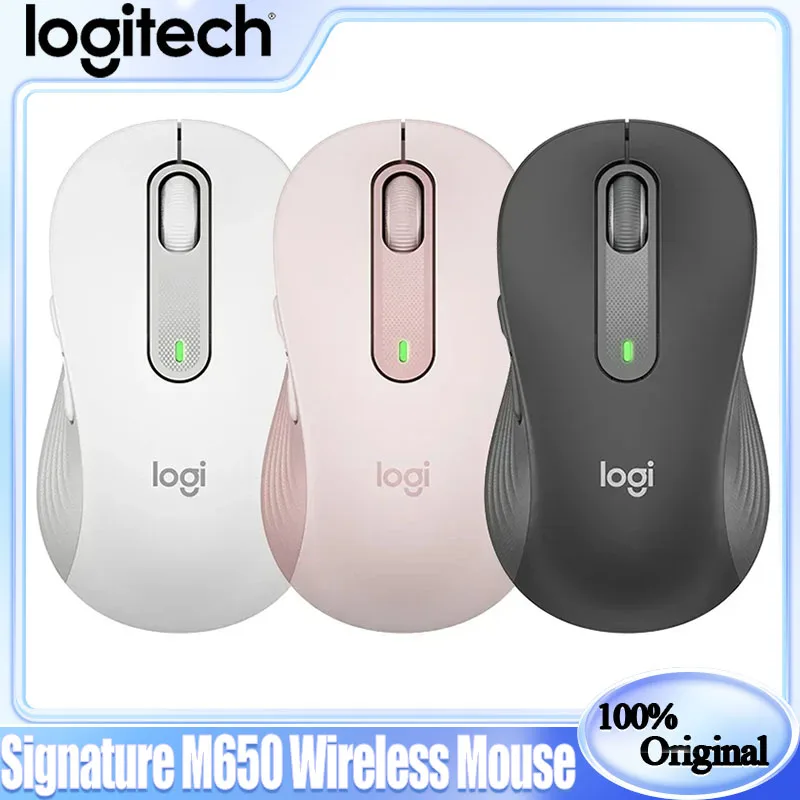 

Logitech Bluetooth Mice Signature M650 M650 L Wireless Mouse Sensor Technology Logitech Advanced Optical