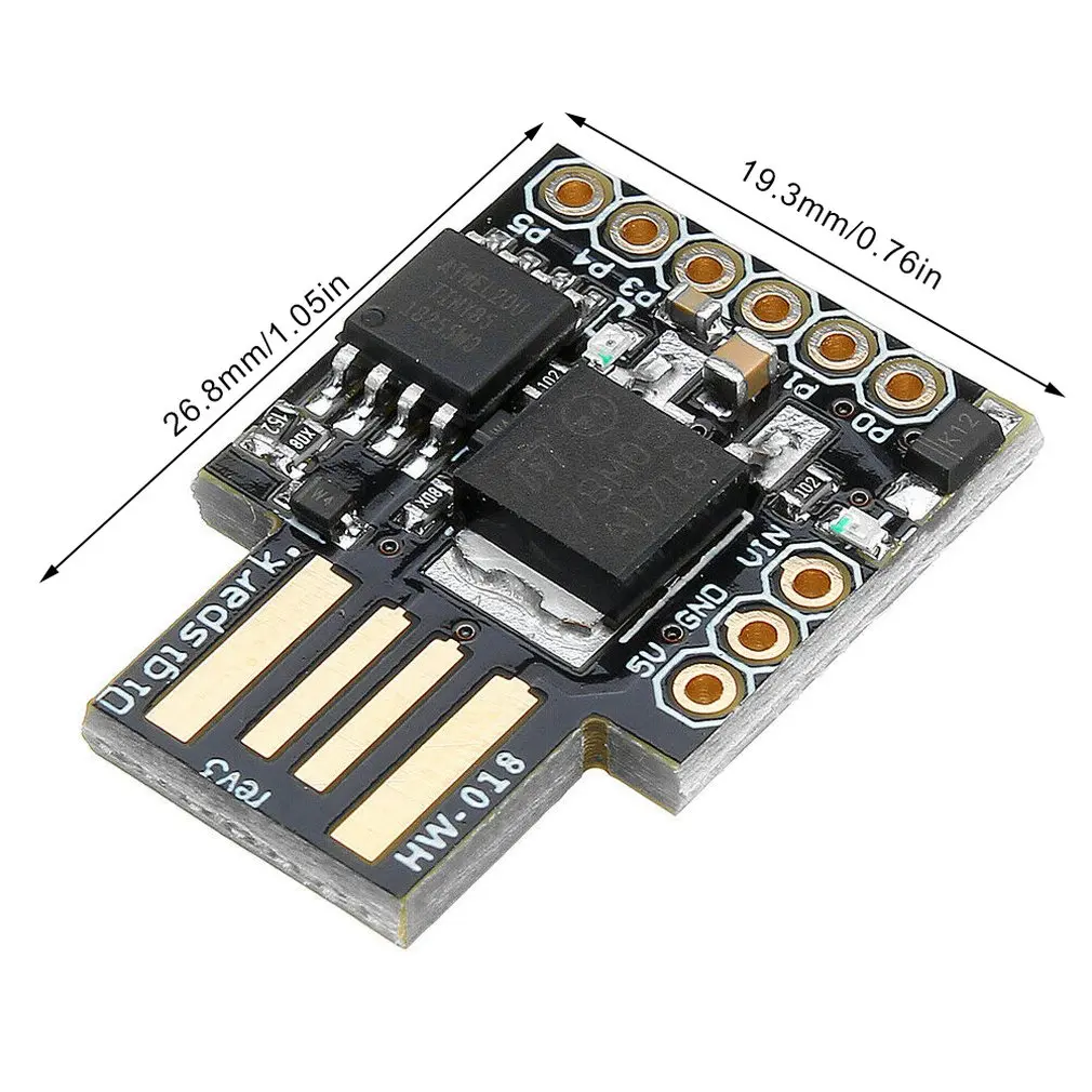 TINY85   Digispark Kickstarter Arduino IIC I2C USB   ׼  ũ ATTINY85 , 10 