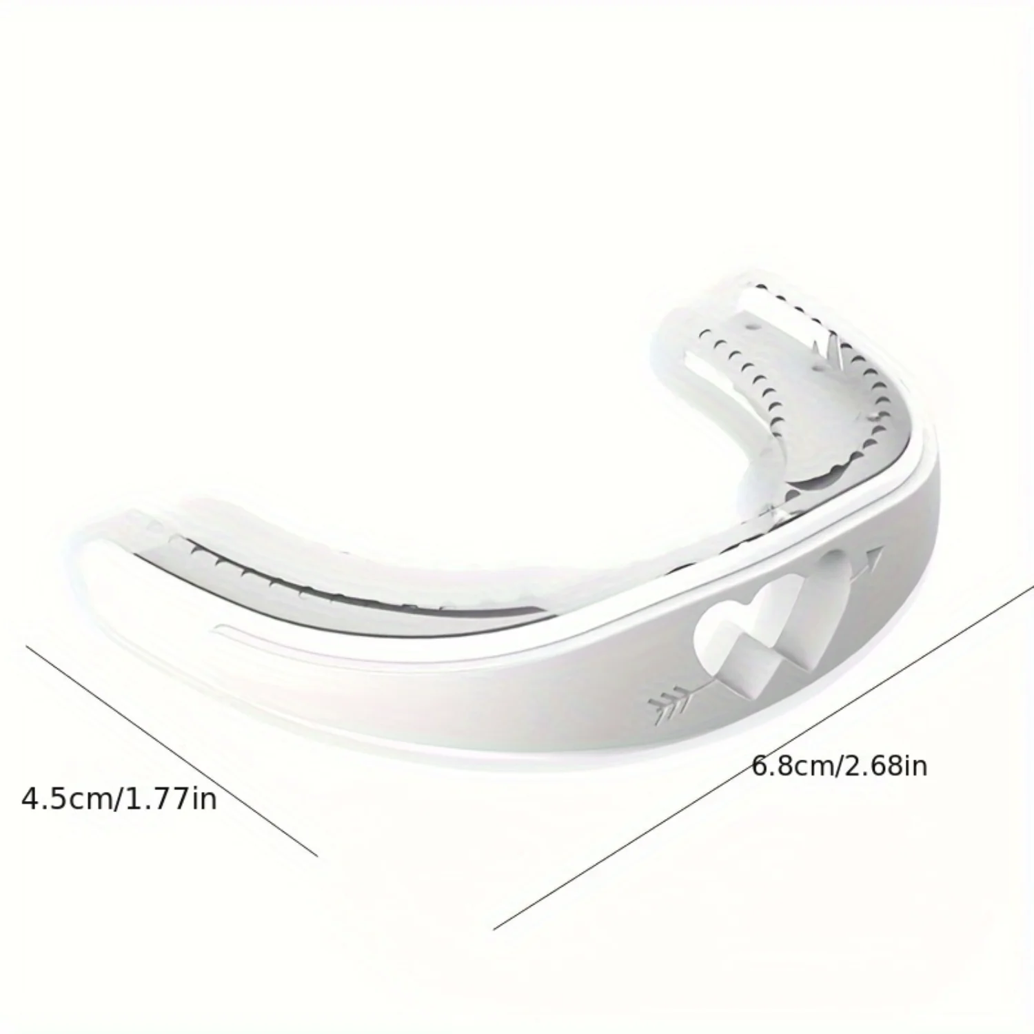 Comfortable Anti-Snoring Mouthpiece-Reusable Snore Reduction Guard, Perfect Valentine'S Day Gift