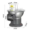 110V/220V Electric Vegetable Dcutter Shred Machine Potato Shredder Commercial Multifunctional Carrot 6