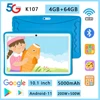 New 10.1-inch Children's tablet with Quad Core 4GB RAM  64GB ROM for Learning and Education, Gift Tablet for Children 5000mAh 1