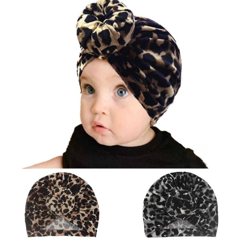 

Baby Turban Newborn Turbans for Baby Girls Bun Knot Heads Wraps for Newborns Baby Beanie Hats Headwraps