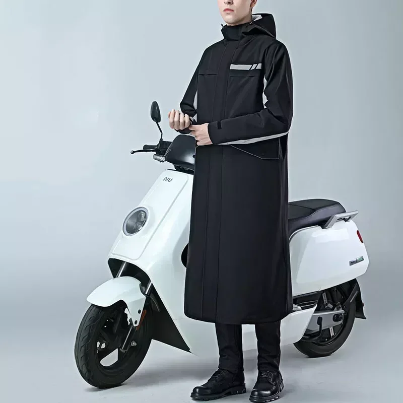 

Водонепроницаемое двойное длинное пончо, утолщенная сетчатая куртка-дождевик, Для Путешествий, Походов, мотоциклетный слой,