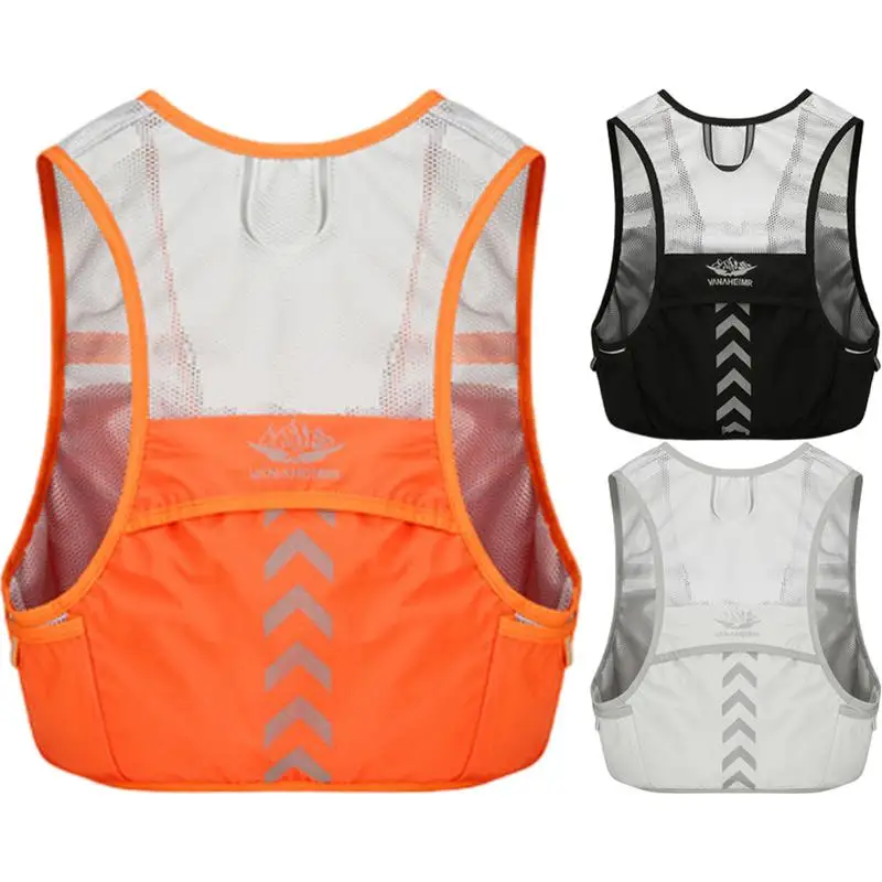 Breathable Hydration Running Vest with Phone Holder