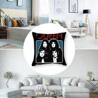 Rock Queen BandS Pillow Case Short Plush Sofa Decorative Gift Home Double-sided Printing Cushion - Image 6