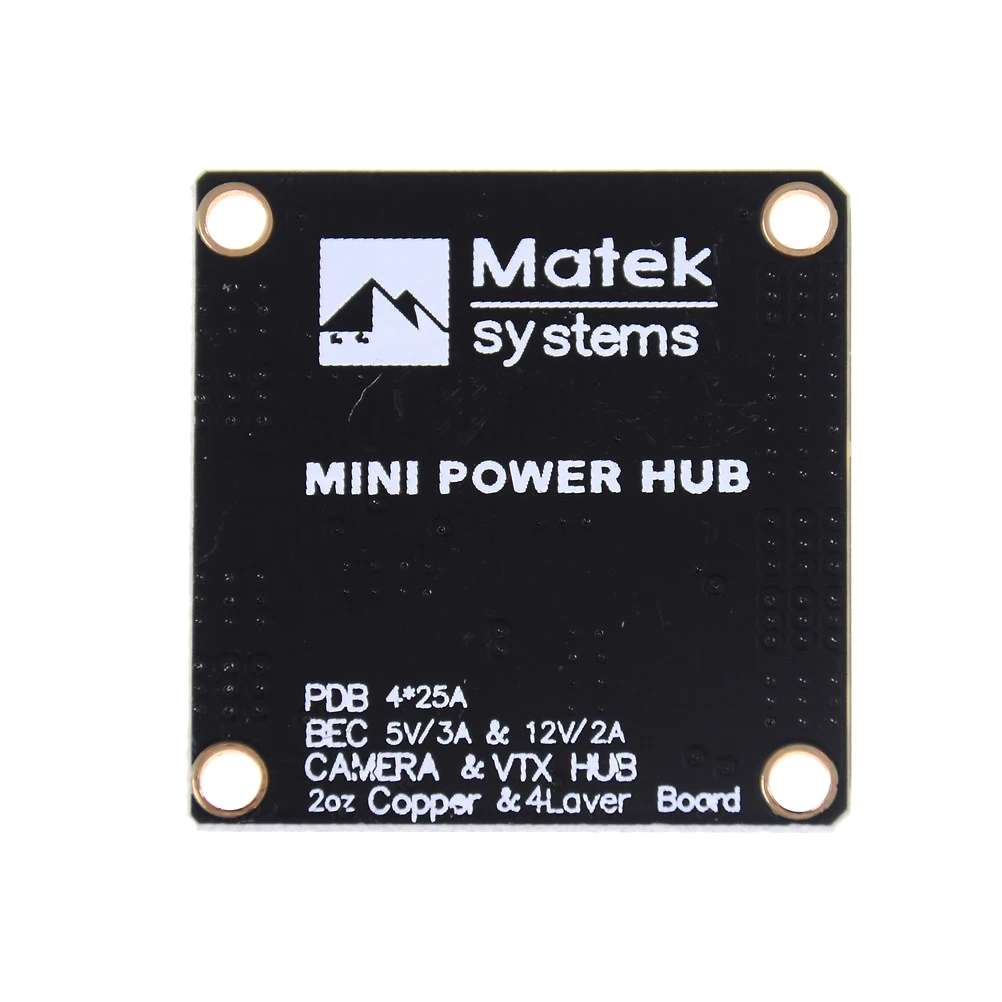 PDB 36x36mm avec BEC 5V/12V pour FPV Drone - Carte Distribution Énergie