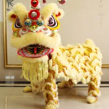

Lion Dance Buddha Costume Southern Lion Props Custom Supply Performance Dragon and Lion Costume Yellow Lion Wholesale