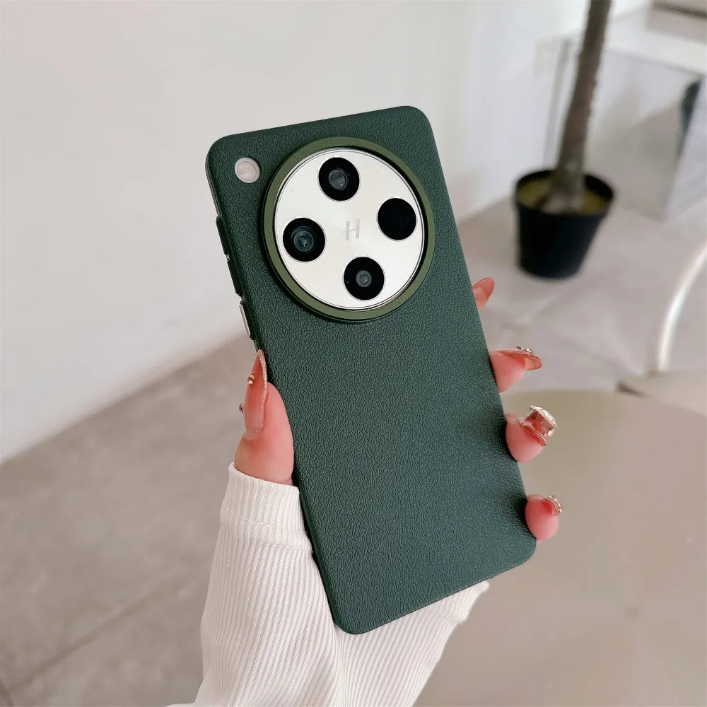 Lichee Pattern Matte Protective Back Cover - Full Cover Phone Shell