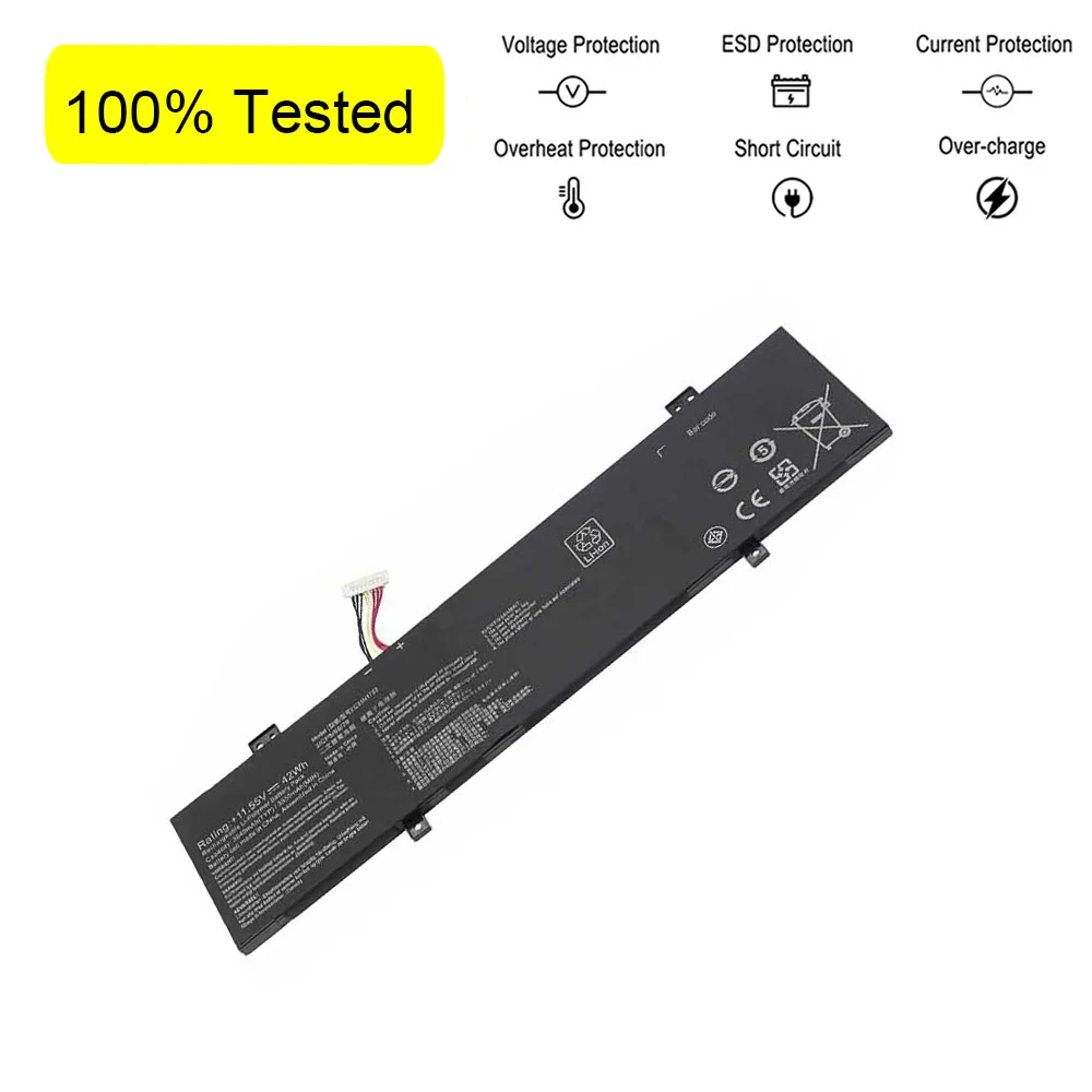 Dodomorn-bateria do Portátil para Asus Vivobook Flip 14 Tp412ua Tp412fa Series 0b20002970000 0b200-02970100 11.55v 42wh C31n1733 - Imagem 4