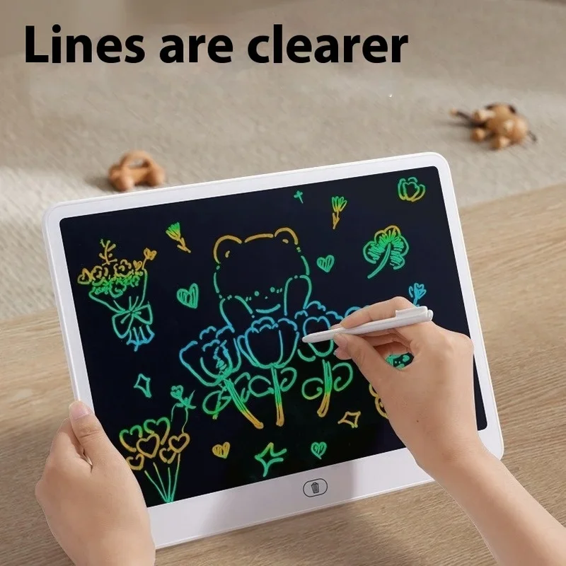 11/13/16 pollici LCD grande schermo tavolo da disegno tavoletta da scrittura cifre lavagna magica strumento di pittura giocattoli per bambini gioco del cervello regalo per bambini