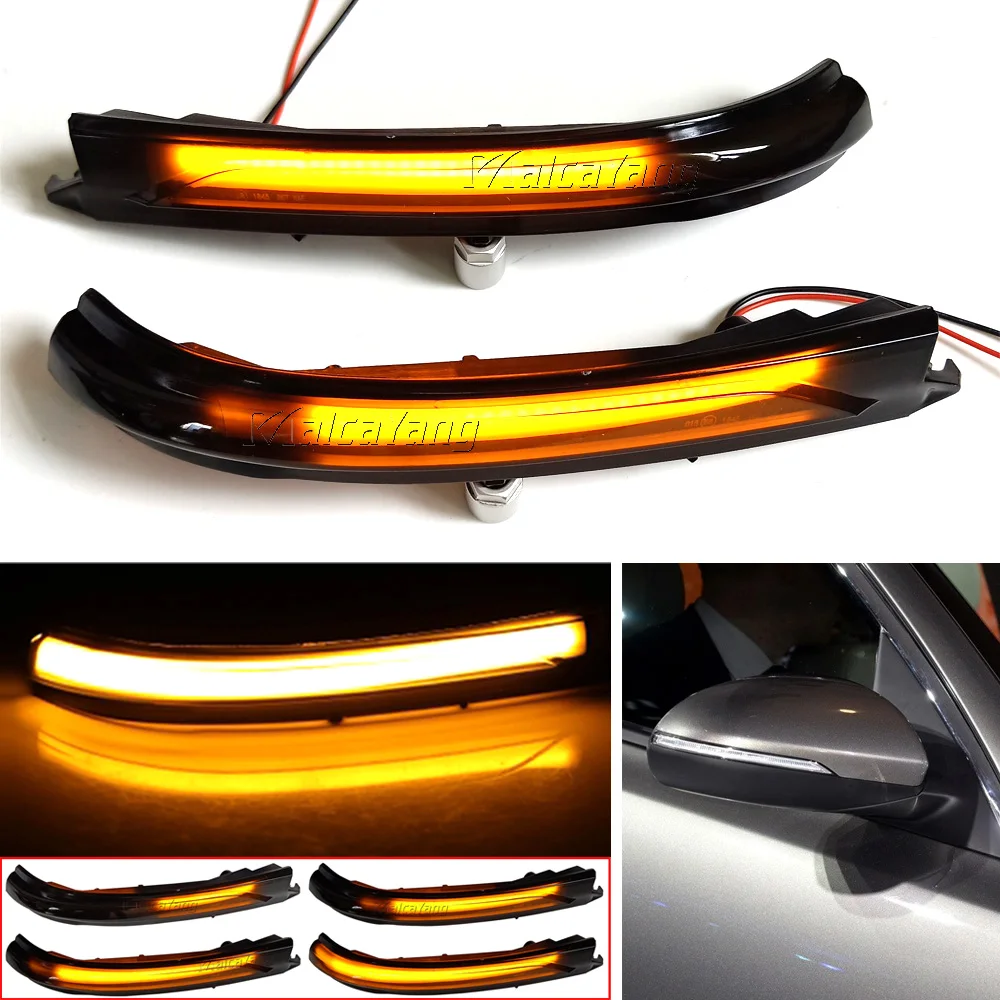 

Flowing LED Turn Signal Light Side Mirror Dynamic Repeater Sequential Blinker For Kia K5 Optima MK4 JF 2016 2017 2018 2019 2020
