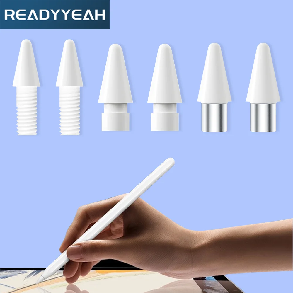 Universal Stylus Pen Tips For iPad Pencil Stylus Tips 2PCS For Apple Pencil Tips For iPad Stylus Pen Replacement Nib