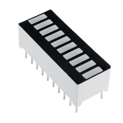1/5 PCS 10 세그먼트 LED 디스플레이 라이트 스트립 4 색 발광 스트립 LED 모듈 Arduino 용 다색 막대 그래프 10 막대 그래프
