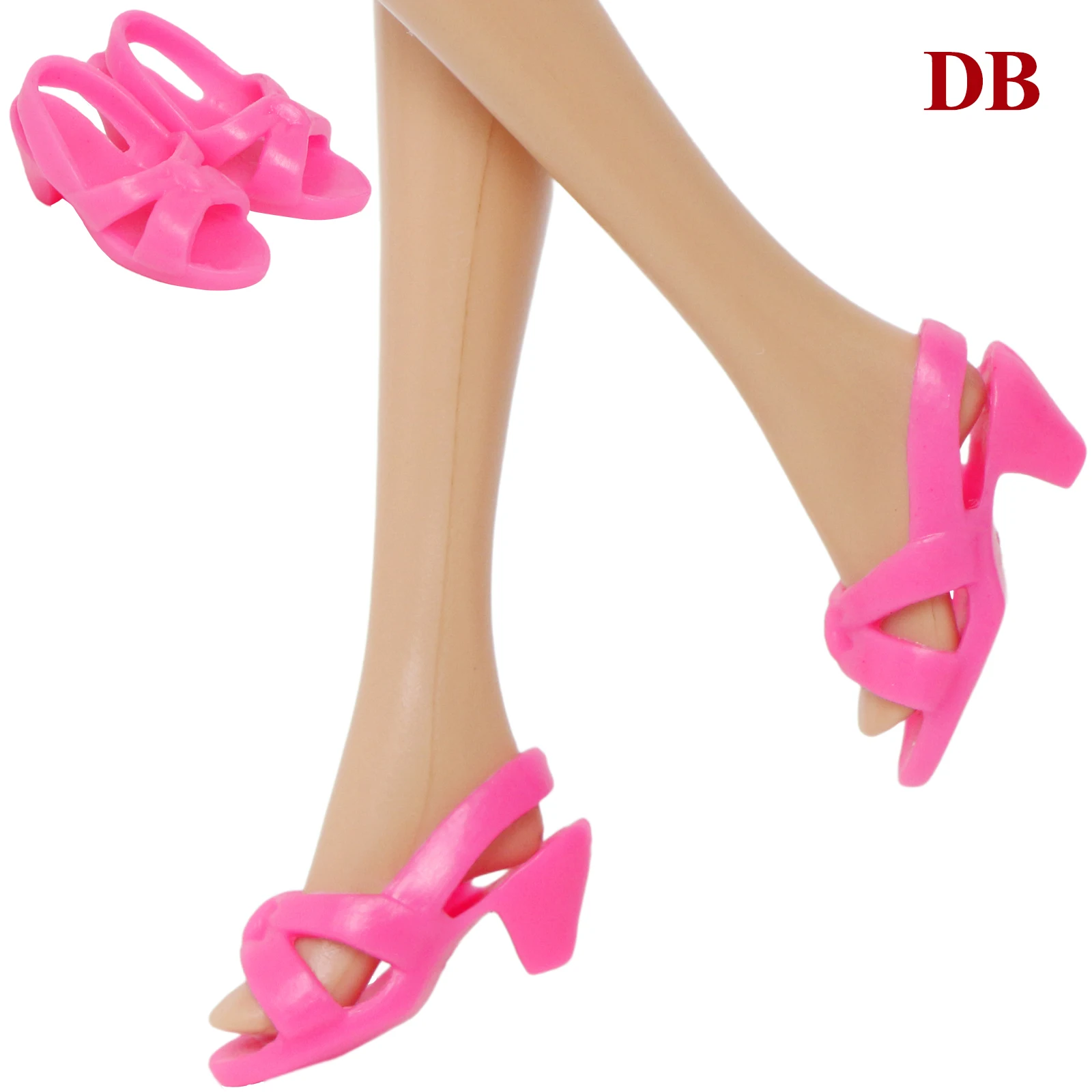 1/6 Genuine Mattel Barbie Doll Black Heels Shoes & Flats 5 Pairs Bundle  Set, Hobbies & Toys, Toys & Games on Carousell