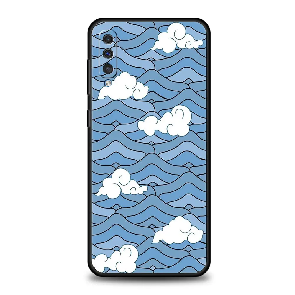 Stylish Blue Wave Phone Case Cover