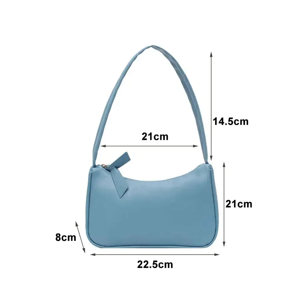 Retro PU Leather Womens Handbag - Vintage Shoulder Tote