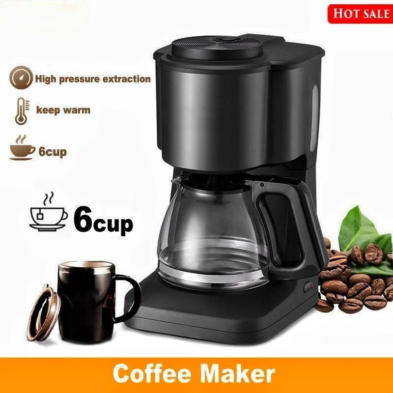 Automatic Americano drip coffee Maker Household Portable Mini Espresso Drip  Mini Coffee Pot Flower Teapot Dual-Purpose Hot Drink - AliExpress