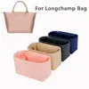 High-quality Felt Handbag Insert Bag Bag Support Organization Purse Liner Portable Storage Bag Organiser for For Longchamp 3