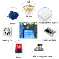 433Mhz RF Remote Control Wireless Switch DC 5V 12V 24V 1CH rf Relay Receiver and 2CH Transmitter For Door Electromagnetic lock - Image 5