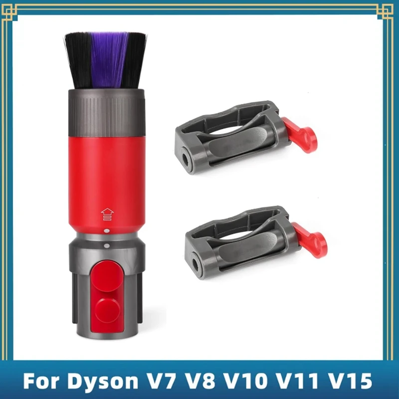 

For Dyson V7 V8 V10 V11 V15 Vacuum Cleaner Parts Trigger Lock Traceless Scratch-Free Dust Brush Attachment