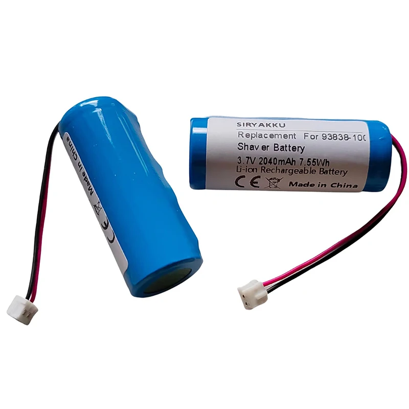 100% Nuova Batteria Al Litio Ricaricabile Sostitutiva 93838-100 Per Wahl Finale S08164-7030 Detailer S08171-7090 Clippers 2040Mah