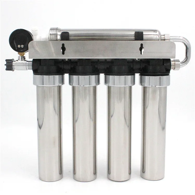 Stainless Steel Under Sink Uf Ultrafiltration Membrane Carteridge Master Water Filter Purifier System For Home House