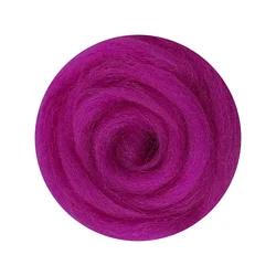 Large 50g Wool Felt Package, Soft and Smooth, Imported from Queensland, Australia, Premium Quality for Needle and Wet Felting (22 Lilac Purple)