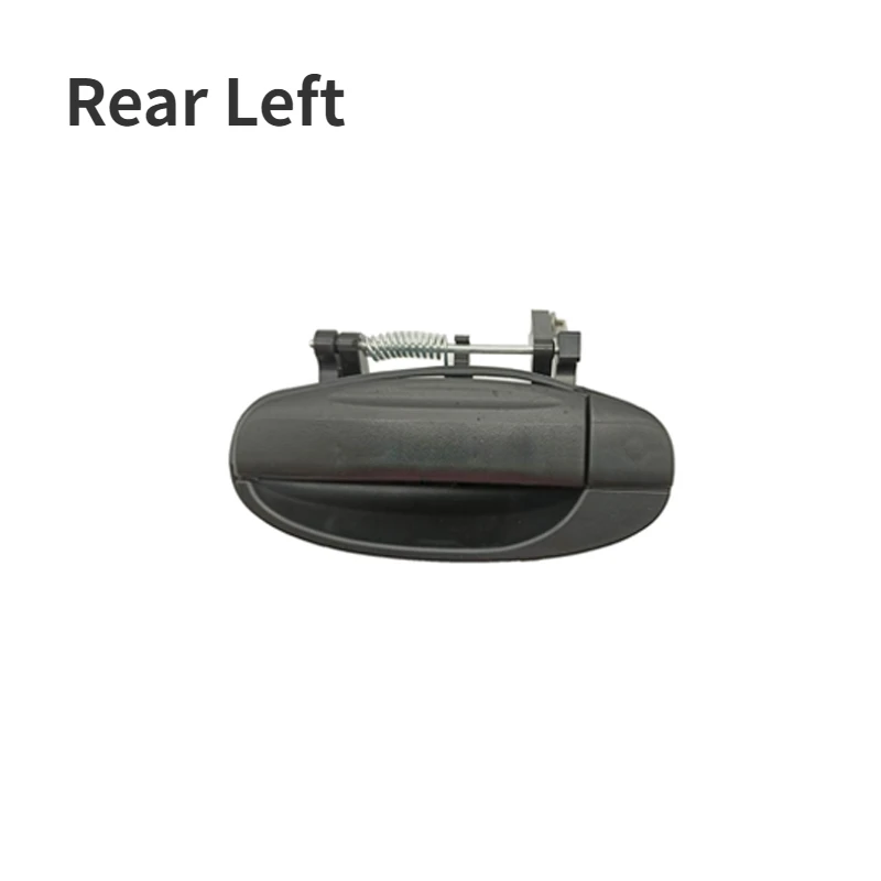 TZIUSFAC Poignées Porte Extérieures Pour Chevy Pour Chevrolet Pour Aveo 2003 2004 2005 2006 96541631 96541632 96583052 96583053 (Front Right