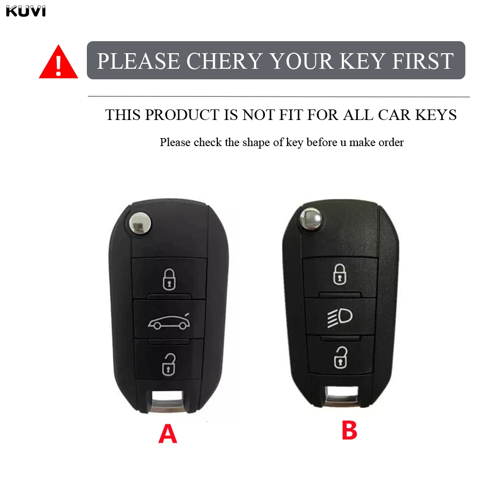 Pink TPU Style Car Folding Key Case Cover Shell