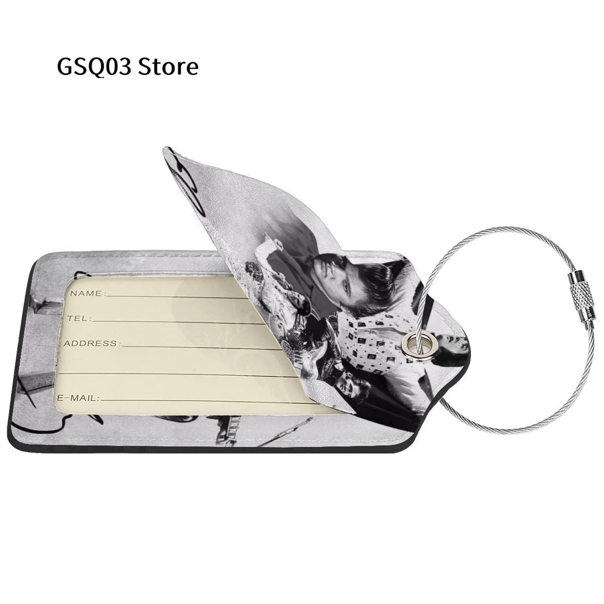 Рисунок 2 - абстрактная кожаная бирка для чемодана