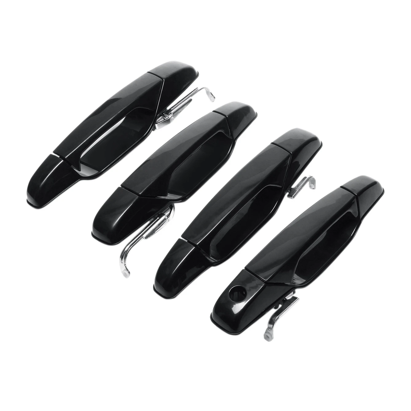 

Gloss Black for Chevrolet GMC 2007-2014 Front Rear Exterior Door Handles Left Right 20828237/25890220/15915106/25890259