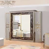 Deluxe Design Bed Room Furniture Bedroom Set King Wooden Bed Furniture Suite 3